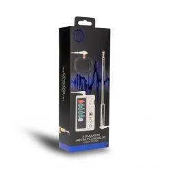 Ouch! Tige à Urètre Métallique Et Anneau Avec Electrostimulation 214 Mm -Fetish bdsm boutique tige a uretre metallique avec electrostimulation 214 mm 06