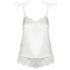 Obsessive Top Et Shorty Prima Neve -Fetish bdsm boutique top shorty blanc obsessive 2