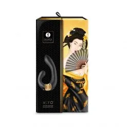 Shunga Vibromasseur Clitoris Et Point-G Miyo -Fetish bdsm boutique vibromasseur clitoris et point g miyo noir 07