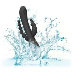 Vive Vibromasseur Rabbit & Anal Rini -Fetish bdsm boutique vibromasseur rabbit anal rini noir 05