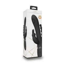 Vive Vibromasseur Rabbit & Anal Rini -Fetish bdsm boutique vibromasseur rabbit anal rini noir 08